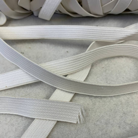 4 Yards Vintage Woven 1/2" Elastic Remnant Craft Sewing Clothing Supply - Picture 1 of 2